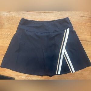 Wilson Black split Skirt